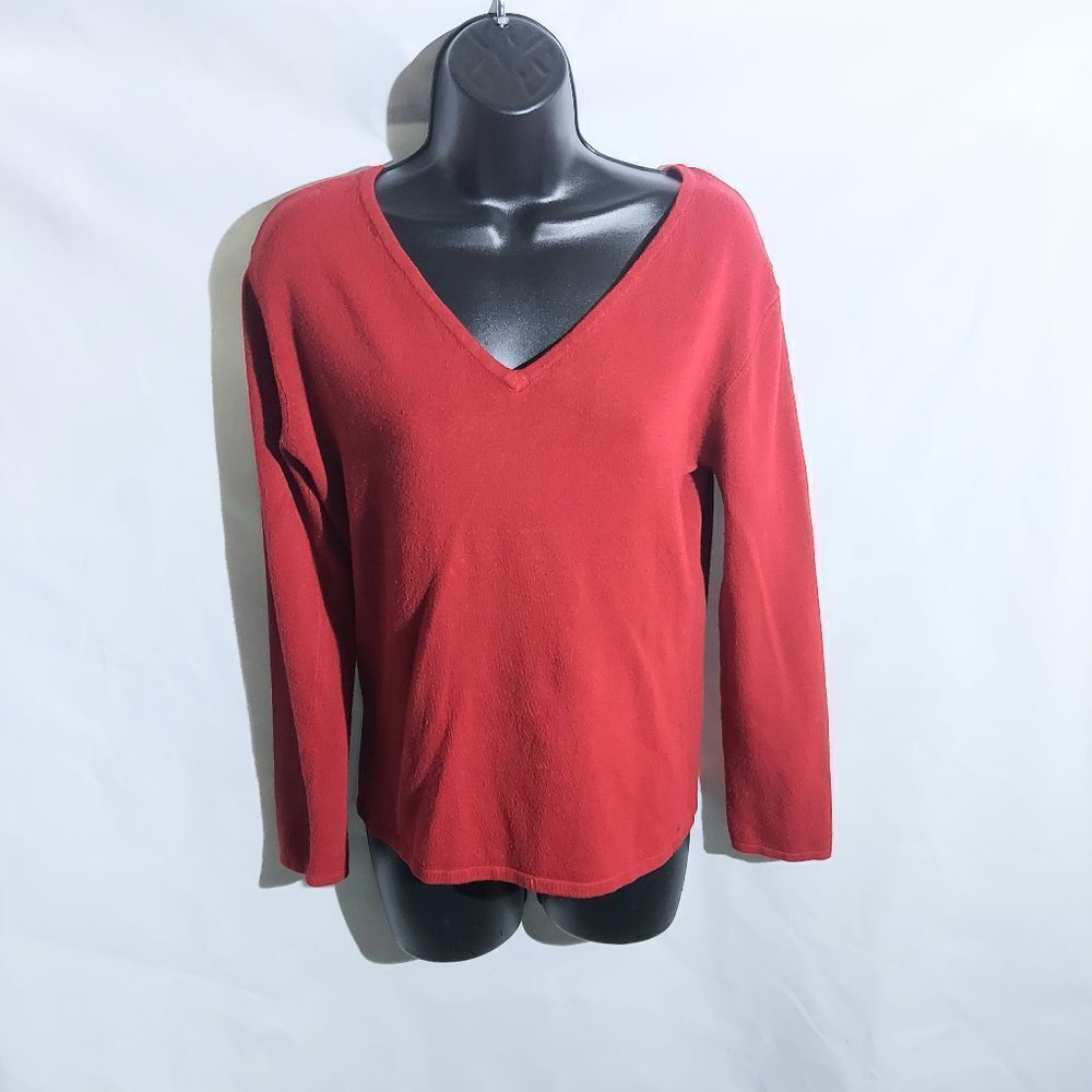 Bay Studio Red Pullover Sweater Cozy Large